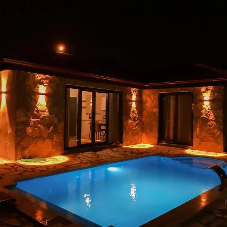 Mountain View House With Pool Near Olympos Adrasan Вилла *