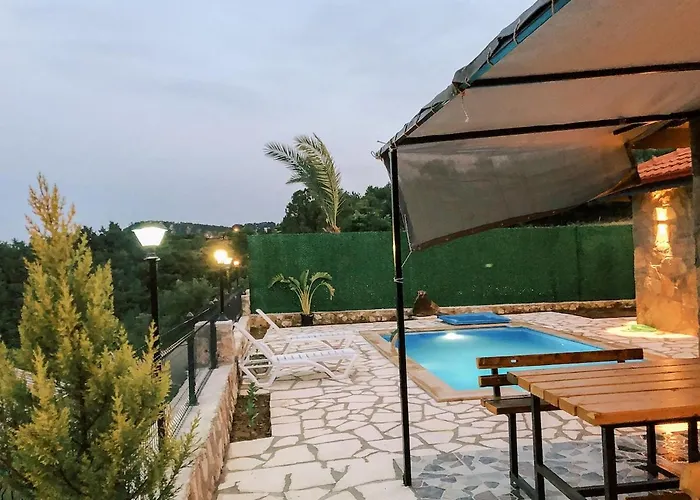 Mountain View House With Pool Near Olympos Adrasan *