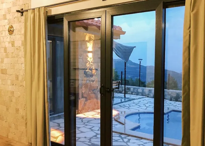 ヴィラ Mountain View House With Pool Near Olympos Adrasan Kumluca