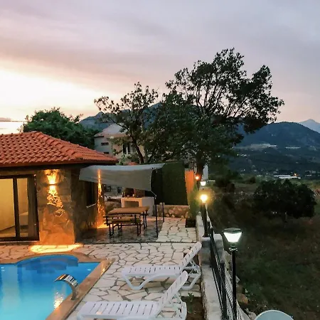 Mountain View House With Pool Near Olympos Adrasan Vilă