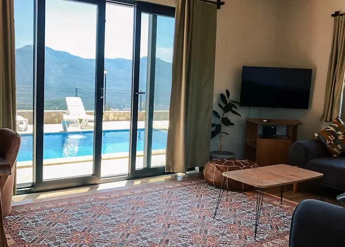 Mountain View House With Pool Near Olympos Adrasan Villa Kumluca